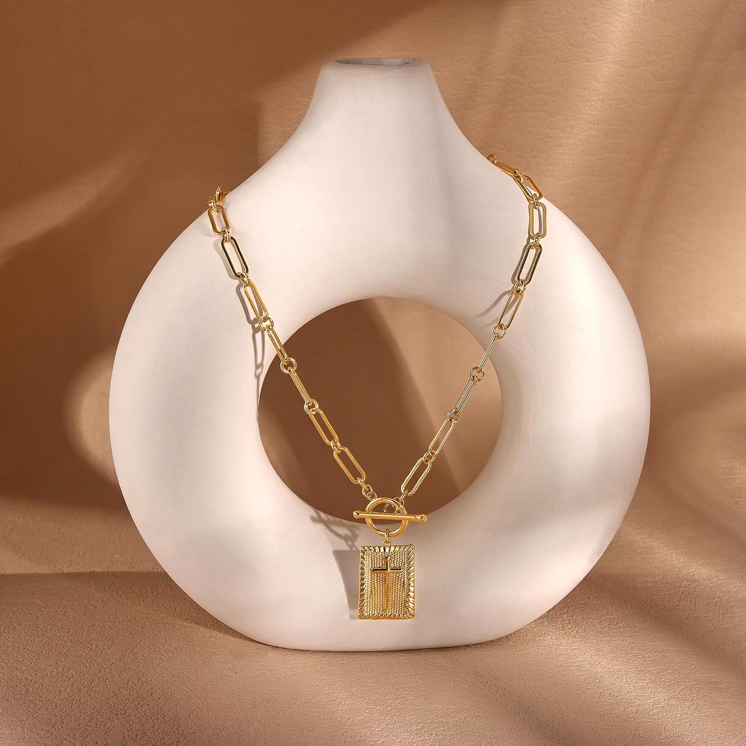 The Toggle Cross Necklace — photo 1